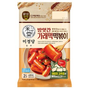 [제일제당] [CJ] 미정당 방앗간 가래떡 떡볶이 400G x6개, 6개