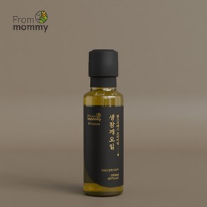 프롬마미 국내산 프리미엄 참깨오일 100ml 냉압착 참기름 답례품 캠핑용 아기참기름, 1개