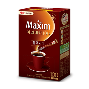 맥심 아라비카100 노슈가블랙, 0.9g, 1개입, 1개