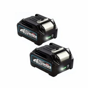 마키타 XGT 리튬 이온 배터리 마키타 BL4020 BL4025 BL4040 BL4050 BL4080 용 40V MAX 6000mAh 80V MAX, 2개