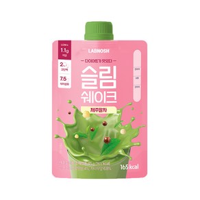 랩노쉬 슬림쉐이크 제주말차, 45g, 14개