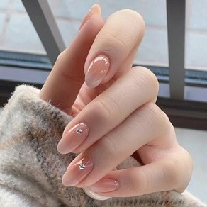 떨샵 자석 마블 네일팁 파츠 셀프네일 붙이는 간편 인조손톱, 1개, NAIL-N632