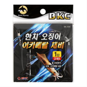 백경 한치 오징어 채비 1단 BK-994, 1개