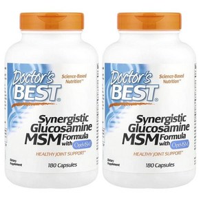 닥터스베스트 글루코사민 MSM 1500mg 180정 2병 엠에스엠 Glucosamine