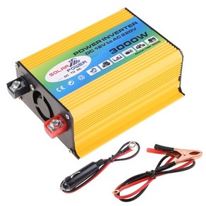 보트 카 3000W 컨버터 전원 인버터 DC 12V ~ AC 220V Inveto USB 충전기, 1개