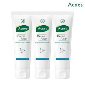 아크네스 더마 릴리프 모이스쳐 폼 클렌져 125ml x3개, 3개