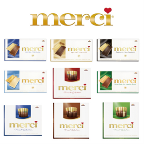 스톡 메르시 초콜릿 셀렉션 250g 4종 Merci