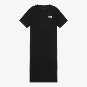 [국내정식매장] 노스페이스 원피스 The Noth Face WS ESSENTIAL S/S MAXI DRESS - BLACK