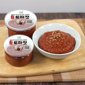 정옥 100% 국산 민물새우 양념토하젓 120g, 1개