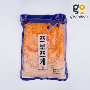 쯔보즈케 1kg 토호 단무지 반찬 무절임 조미 양념 일식 말랭이