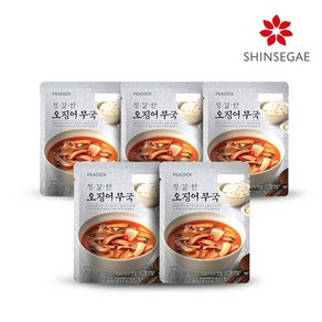 [피코크] 정갈한 오징어 무국 500g x 5팩