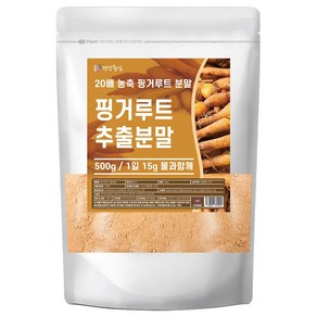 건강중심 20배 핑거루트 추출 분말, 1개, 500g