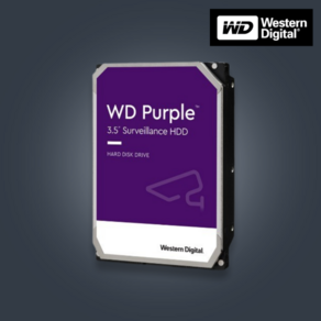 웨스턴디지털 WD Puple 4TB CCTV 하드디스크 보안용하드 HDD 저장장치, 1개