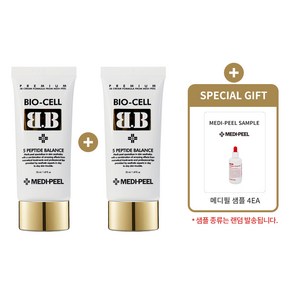 [메디필 정품] 바이오셀 비비 크림 50ml 1+1(본품2개) + 메디필 샘플 4매, 2개