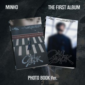 민호 (MINHO) - 정규 1집 앨범 : CALL BACK [Photo Book Ve.] 버전선택, A.하늘글씨