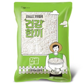 국산 찹쌀 5kg 2024년산 햅쌀 동진찰, 1개