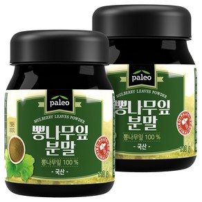 팔레오 뽕나무잎분말 100% 국산, 110g, 2개