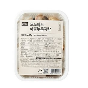 해물누룽지탕 480g X 15팩 BOX [모노마트], 15개