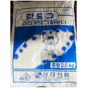 핫도그가루(신진 2.5kg)X6 업소용 핫도그 분말 반죽 파우더, 2.5kg, 6개