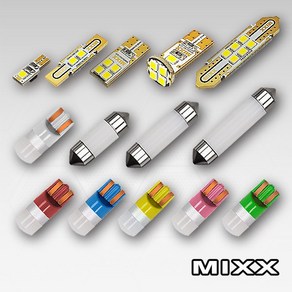 MIXX LED실내등 차량용 개별 판매 전방 중앙 리어 화장거울 풋 도어 글로브박스 트렁크 번호판등 면발광 T10 믹스 맥스 MIXXLLED, 1개, [MAX] T-10