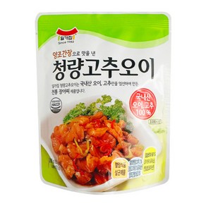 일미농수산 일가집 청량고추오이, 250g, 6개