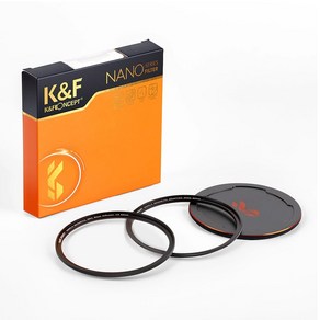 K&F CONCEPT NANO-X 마그네틱 블랙미스트 1/8 Diffusion 필터 8K AGC Glass 52mm