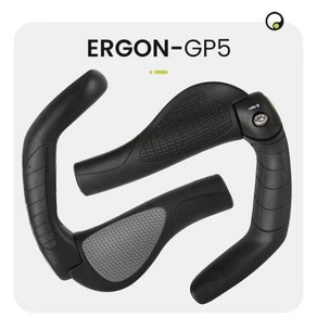 ERGON-인체공학적 자전거 핸들바 튼튼한 사이클링 그립 MTB 마운틴 로드 GP3 GP5, 02 GP5, 1개