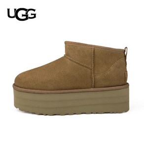 어그 UGG 클래식 울트라 미니 플랫폼 여성 겨울 방한 부츠 1135092-CHE