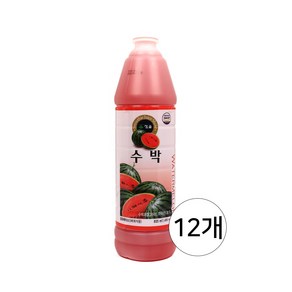 청솔 수박원액 835ml X 12개 (BOX)