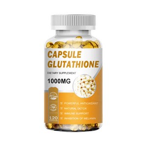 New Glutathione Capsules 1000MG Anti-Aging Skin Whitening Antioxidant Softgels 725847