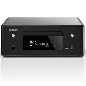 Denon RCD-N10 하이파이 올인원 리시버 & CD 플레이어 더 작은 방과 집에 완벽 무선 음악 스트리밍 Amazon Alexa 호환 Bluetooth AiPlay 2 Wi