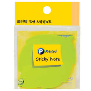 프린텍)스티키노트 잎 50매/DI011, 단품