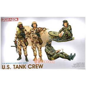 DR3020 1/35 US Tank Cew (Reissue Item), 1개