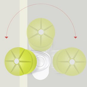 도어안전캡 어린이 안전캡 강아지 고양이 문열림 방지캡 도어안전장치, 1개