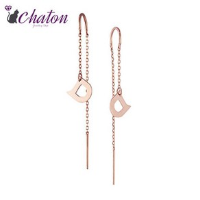 샤똥 Chaton 14K 알바먼디 귀걸이 S-625