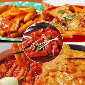 전국팔도 대표맛집 떡볶이 5종 세트 각지의 유명 떡볶이, 1개