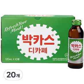 박카스 디카페 에이액, 120ml, 20개