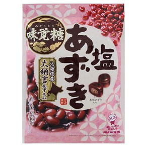 UHA Flavoed Candy 일본직구 미카쿠토 소금 아즈키 109G x 6봉지, 6개