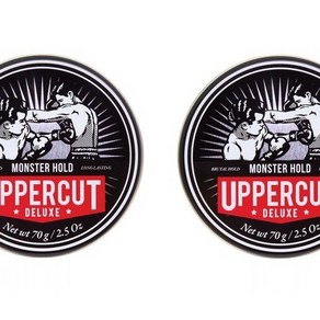 [당일발송]어퍼컷디럭스코리아 UPPERCUT DELUXE 몬스터홀드 유성포마드, 2개, 70ml