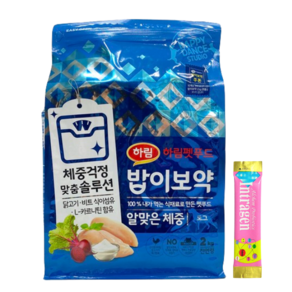 하림펫푸드 밥이보약 알맞은 체중 강아지 사료 (사은품), 밥이보약 알맞은 체중 강아지 사료  2kg, 2kg, 1개, 다이어트(체중감소)