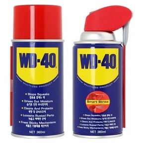 벡스 WD40 WD-40 360ml 윤활 방청제 잡음 제거 녹 부식 방지 스프레이, WD40 360ML(스트로우타입), 1개