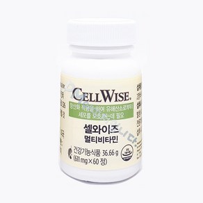 멜라루카 셀와이즈 멀티비타민, 1개, 60정
