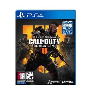 [중고상품] 플스4 콜오브듀티 블랙옵스4 / PS4 Call of Duty Black Ops 4 [국내발매 한글판] 플레이스테이션4