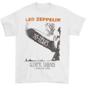 ROCKPANDA Led Zeppelin Blimp 50 Yeas 반팔티반팔티