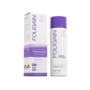 Foligain Stimulating Conditione fo Thinning Hai Woman 컨디셔너, 1개, 236ml