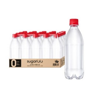 슈가로로 스파클링 사과 ECO 무라벨, 500ml, 40개