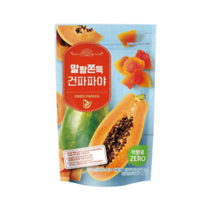 말랑쫀득 건 파파야, 1개, 200G