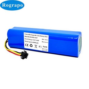 로봇 진공 청소기용 리튬 이온 배터리 SUN-INTE-181 Omid i8 Po 6800mAh 신제품, 1개, 02 5600mAh Battey