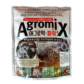 [농사마트] 아그로믹파워 5kg 토양 처리 입제 트리코데르마 미생물 뿌리발육촉진 곰팡이성 장애 예방 사은품 계량도구, 1개