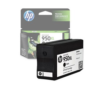 HP 950XL 검정 951XL 대용량 CN045AA HP8100 HP8640 정품번들 벌크 잉크, 1개, 정품번들벌크검정950XL(정품박스없음)